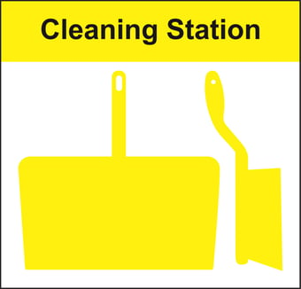 picture of Spectrum Cleaning Station Board D - Yellow - Includes Matching Stock - [SCXO-CI-SB-BD04-YL]