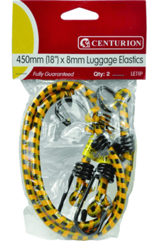 picture of 18" Luggage Elastics 8mm - 5 Packs of 2 (10pcs) - CTRN-CI-LE11P