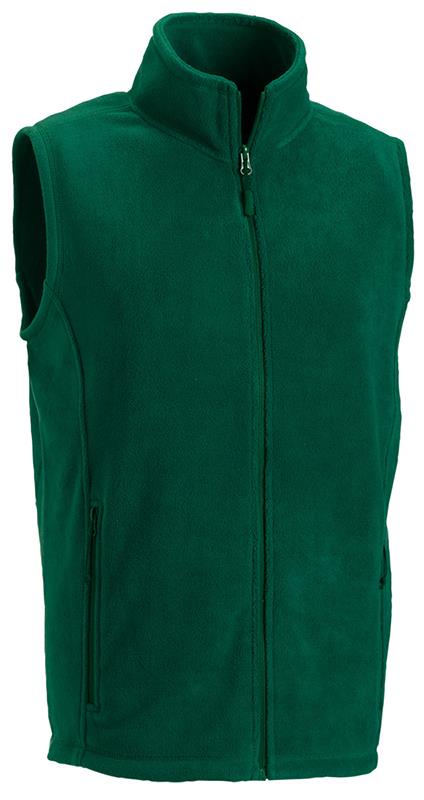 picture of Russell Mens Outdoor Fleece Gilet - Bottle Green - BT-8720M-BGR