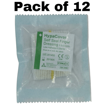 picture of HypaCover Self Seal Finger Dressing - Sterile - Pack of 12 - [SA-D7893PK12]