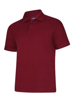 picture of Uneek - Maroon Red Deluxe Poloshirt - 220gm- UN-UC108-MRN