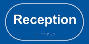 picture of Reception – Taktyle (300 x 150mm) - SCXO-CI-TK2270WHBL