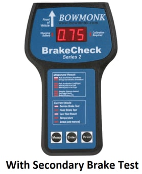 picture of Bowmonk BrakeCheck With Secondary Brake Test Facility - BOW801S - [PSO-EBM801S]