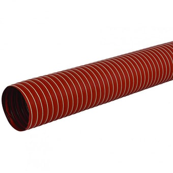 Picture of Single Ply Silicone Coated Glass Fabric Ducting - 127mm I/D - [HP-DUCSIL1-127]