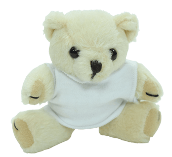 Picture of Branded With Your Logo - Teddy Bear 5? - Honey - 1 T-Shirt Included - [MT-TEDDY/BEAR/HON/5]