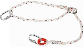 Picture of Climax - Work Positioning Lanyard 120cm to 200cm With Ring Type Length Adjuster And Two Karabiners - [CL-30/K-120-200] 