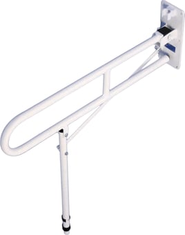 picture of Aidapt Solo Contract Hinged Arm Support - White - With Leg - [AID-VY423]