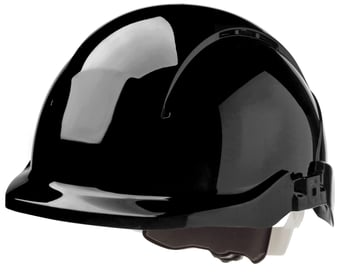 Picture of Centurion - Concept Black Safety Helmet - Vented - Reduced Peak - Slip Ratchet - [CE-S08CKF]