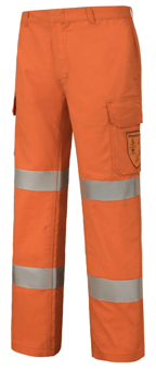 Picture of Phoenix FR Comfort Arc Cargo Orange Trousers Regular - FU-TR233-000-026-REG - (DISC-R)