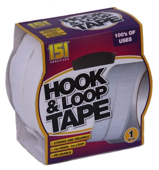 Picture of 151 Adhesives - Hook & Loop Tape - 1m x 20mm Hook & 1m x 20mm Loop - [ON5-TT1005]