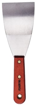 Picture of Amtech 75mm / 3" Stainless Steel Scraper Wooden Handle - [DK-G0800]