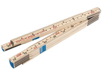 picture of Draper - Folding Wood Rule - 2m - [DO-20703]