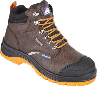 picture of Himalayan Brown Leather Upper Reflecto Waterproof Safety Boot - BR-5403