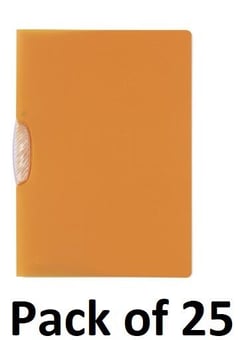 picture of Durable - Swingclip® 30 Trend Clip Folder - A4 - Orange - Pack of 25 - [DL-228309]