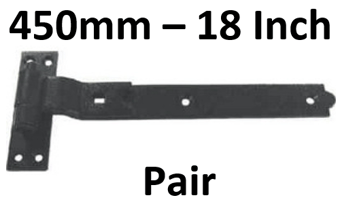 picture of EXB Cranked Hook & Band - 450mm (18") - Pair - [CI-CH151P] - (DISC-X)