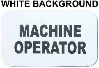 picture of Machine Operator Insert Card for Professional Armbands - [IH-AB-MO] - (HP)