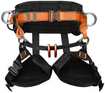 picture of Harkie - Comfortable Ascend Harness With Positioning Belt - Double Sliding D - HK-OH0037 - (DISC-W)