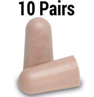 picture of Mack's Skin Colour Earplugs - Safety Standard NRR 32 db - Pack of 10 Pairs - [MK-92] - (HP)