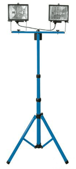 picture of Silverline Tripod Twin Site Light - 7000 Lumen - [SI-365874] - (DISC-R)