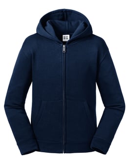 picture of Russell Children's Authentic Hooded Jacket French Navy Blue - Age 13-14 Years - [BT-R266B-FNV-1314]