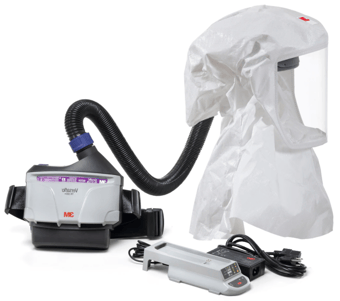 picture of 3M Versaflo Powered Air Turbo TR-300+ Easy Clean Ready To Use Kit - [3M-TR-300E-ECK]