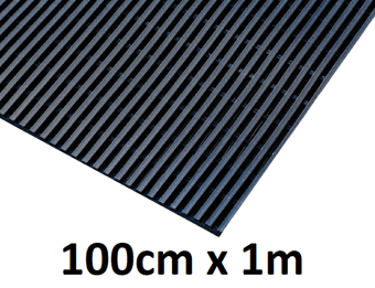 picture of Interflex Splash Anti-Slip Mat Black - 100cm x 1m - [BLD-IF39BL]