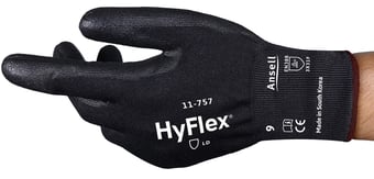 picture of Ansell 11-757 HyFlex Level F Cut Resistant Touchscreen Gloves - AN-11-757
