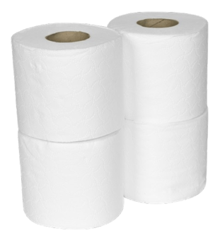 picture of ProSolve White 2Ply Toilet Roll - 4 Pack - [PV-TOILETROLL2PLY]