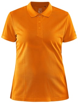 picture of Craft Ladies Core Unify Polo Shirt - Tiger Melange - BT-CR1909139-560200