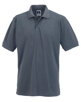 Picture of Russell Hardwearing Unisex Polo Shirt - Convoy Grey - BT-599M-CONGREY