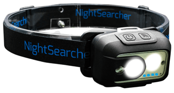 Picture of Nightsearcher LightWave 520 Rechargeable Head Torch With Wave Sensor - [NS-NSHTLIGHTWAVE520]