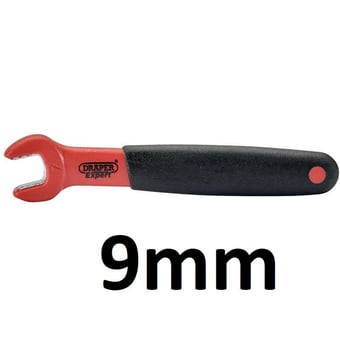picture of VDE Fully Insulated Open End Spanner - 9mm - [DO-99467]