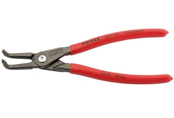 picture of Knipex 48 21 J31 210mm 90° Internal Straight Tip Circlip Pliers 40 - 100mm Capacity - [DO-75086]