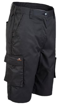 picture of HIMALAYAN ICON Basic Work Shorts - Black - BR-H827