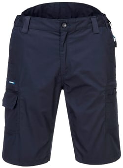 Picture of Portwest - KX3 Ripstop Shorts - Dark Navy Blue - PW-KX340DNR - (DISC-R)