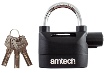 Picture of Amtech Heavy Duty Alarm Padlock - [DK-T2310]