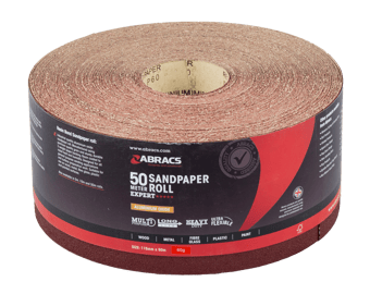 picture of Abracs General Purpose Sandpaper Roll - 115mm x 50m - 60g - [ABR-ABS11550060]