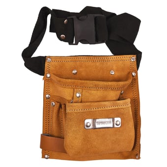 Picture of Amtech 6 Pocket Leather Tool Belt - 22cm x 30cm x 5cm - [DK-N0850]