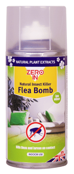 picture of Zero In Natural Insect Killer Flea Bomb 150ml Aerosol - [BC-ZER027]