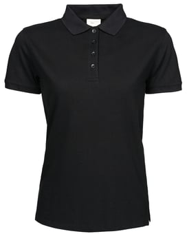 Picture of Tee Jays Ladies' Heavy Polo Shirt - BT-TJ1401-BLACK