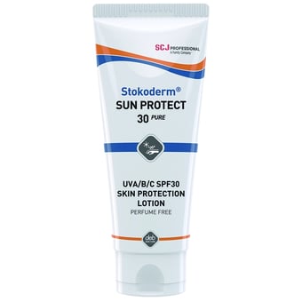 picture of Deb Stokoderm Sun Protect 30 Pure Skin Protection Lotion 100ml - [BRB-SUN100ML]