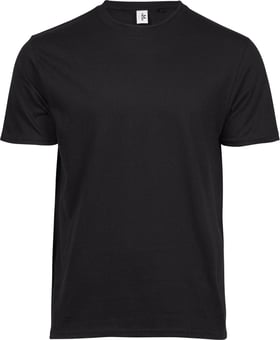 picture of Tee Jays Men's Organic Power Tee - Black - BT-TJ1100-BLK