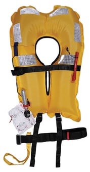 picture of Lalizas Inflatable Lifejacket Vacuum Packed Delta 150N - Manual - Adult - [LZ-711091] - (LP)