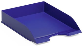 picture of Durable - Letter Tray Basic - Blue - 337 x 253 x 63mm - Pack of 6 - [DL-1701672040]