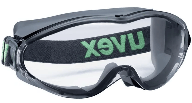 Uvex Ultrasonic Planet Clear Safety Goggles - PC Lens - [TU-9302290]