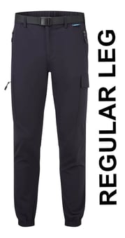 picture of Portwest L712 - Stretch Lightweight Cuffed Trousers - Navy - Regular Leg - PW-L712NVR