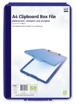 Picture of A4 Clipboard Box File - Colour May Vary - Single - [PD-COPX]