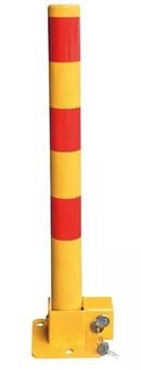 Picture of Way4Now - Folding Parking Yellow Post - 600mm x 60mm - [SHU-D-CP-6]