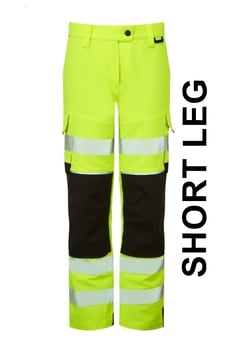 picture of Pulsar Life Ladies Stretch Combat Trouser Yellow - Short Leg - PR-LFE971-YEL-S