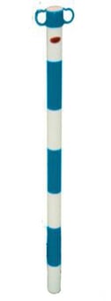 Picture of JSP - Demarcation Blue & White Post - For Post and Chain System - Base Sold Separately - [JS-HDE100-005-700]
